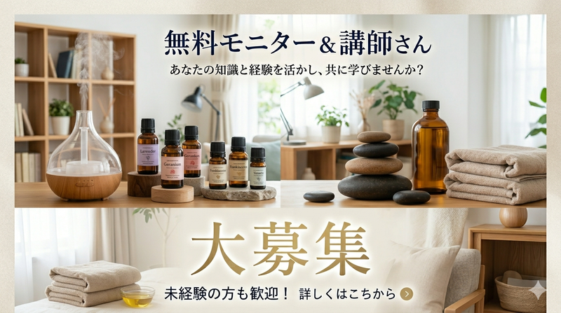 無料モニター&講師さん大募集❗️