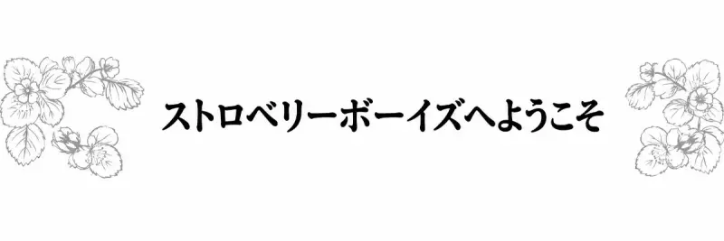 初めてのストロベリーボーイズにようこそ!